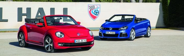 Inyección de emoción. Golf R Cabrio y Beetle Cabrio