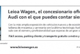 Leioa Wagen, el concesionario oficial integral Audi con el que puedes contar siempre