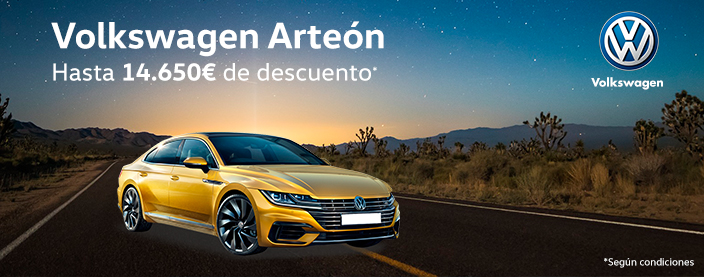 Oferta Volkswagen Arteón. Ofertas Volkswagen coches nuevos y coches seminuevos